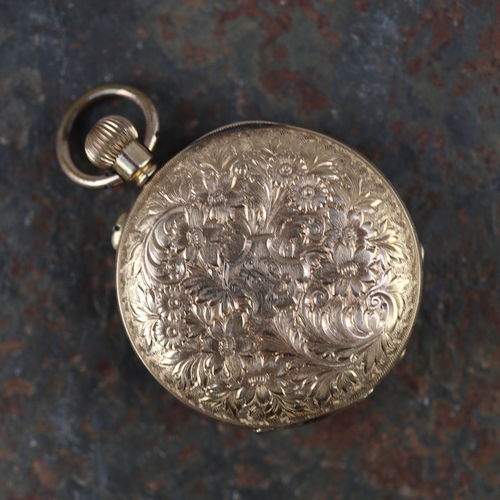44 - 18ct gold pocket watch - Approx gross weight 39.2g
