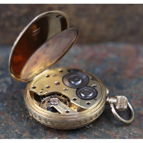 44 - 18ct gold pocket watch - Approx gross weight 39.2g