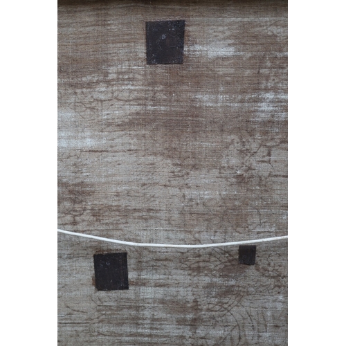 463 - Large gilt framed 18thC Italian painting depicting the 5th Station of the Cross - Simon of Cyrene he... 