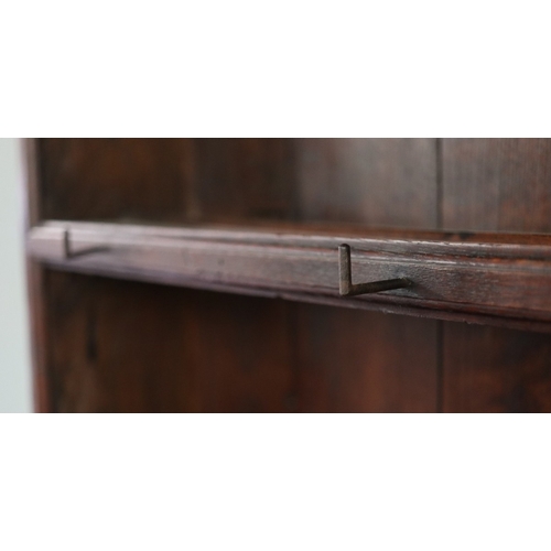 538 - Antique oak Welsh dresser - Approx size: W: 154cm D: 45cm H: 187cm