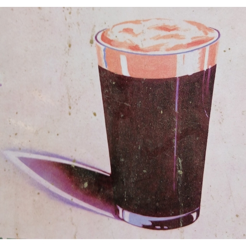 644 - Metal Guinness is good for you sign - Approx 30cm x 40cm