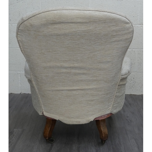682 - Nursing chair with later cover