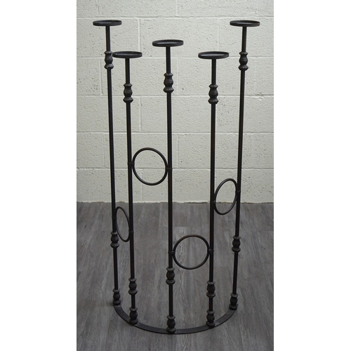 20 - Floor standing candle holder - Approx 142cm
