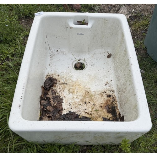 58 - Belfast sink - Approx L: 62cm W: 47cm H: 29cm