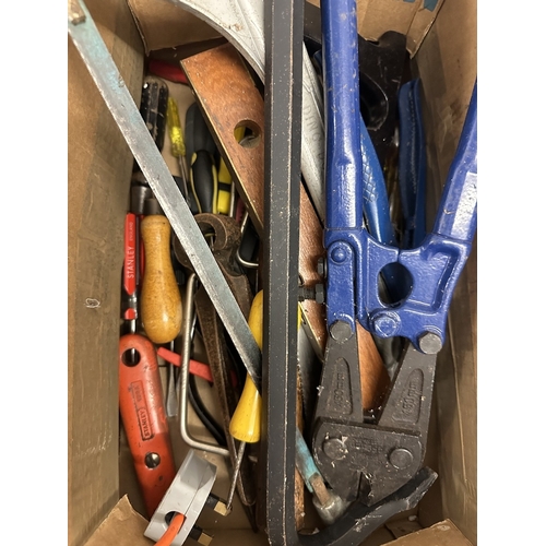 12 - Collection of hand tools to include combi drill