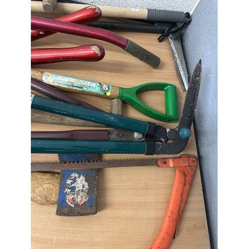 9 - Collection of garden tools
