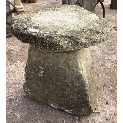 Antique Staddle Stone – Traditional staddle stone. Approx. 600mm x 600mm.