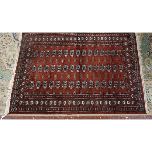 Vintage Kayam red patterned rug