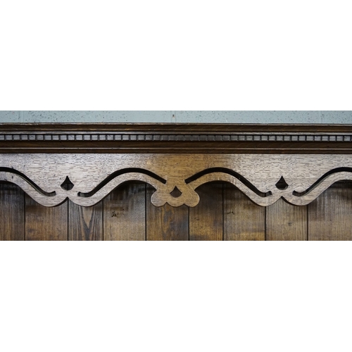 388 - Antique style oak dresser  - Approx W:175 cm D:50 cm H:203 cm