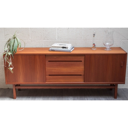 309 - Nils Jonsson for Troeds teak sideboard in stunning as new condition - Approx W: 190cm D: 43cm H: 80c...