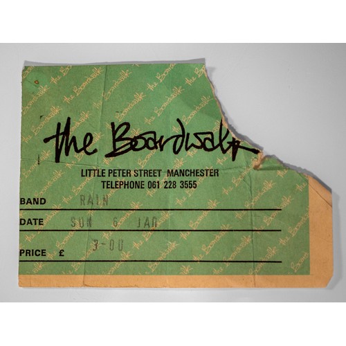 143 - OASIS - THE RAIN - THE BROADWALK, MANCHESTER, 6 JANUARY 1991An exceptionally rare original concert t...