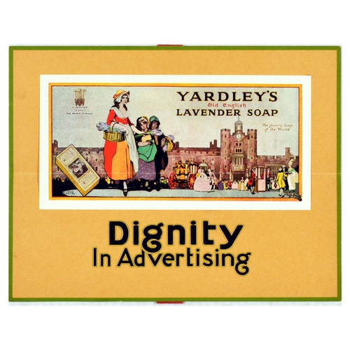 10 - Advertising Poster Yardley Old English Lavender Soap Cooper Original vintage advertising poster by D... 