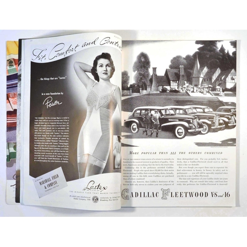 121 - Art Deco Magazine Cassandre Harpers Bazaar Fashion March 1939. Original vintage magazine Harper's Ba... 