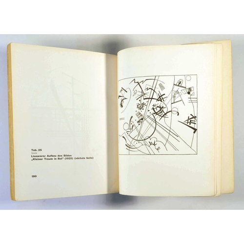153 - Bauhaus Book Kandinsky Punkt und Linie zu Flache. Original vintage Bauhausbucher  book by Wassily Ka... 
