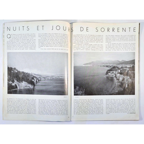 146 - Travel Magazine  Italy ENIT Tourist Review 1935 January  . Original vintage Monthly Tourist Review b... 