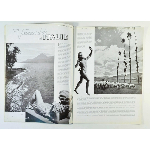 150 - Travel Magazine  Michahelles Italy ENIT Tourist Review 1935 July Art Et soleil. Original vintage Mon... 