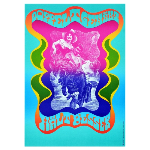 108 - Advertising Poster Lothar Gunther Psychedelic Pipa Pop Double Stitched Holds Better. Original vintag... 