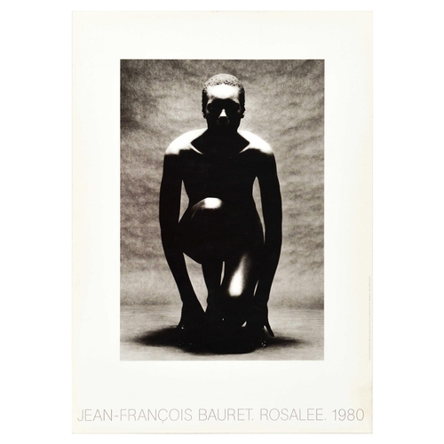106 - Advertising Poster  Jean Francois Bauret Rosalee Photography. Original vintage advertising poster fo... 