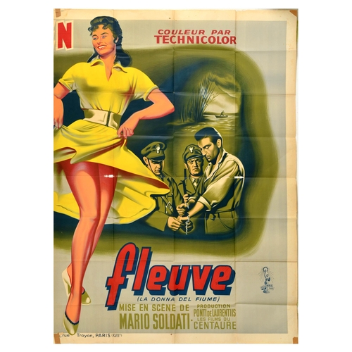 440 - Movie Poster Set France Ben Hur Great Wall Of China Sophia Loren. Set of 6 original vintage movie po... 