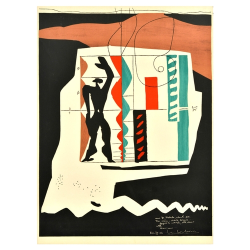 Art Poster Set Le Corbusier Modulor Design Architecture Musee