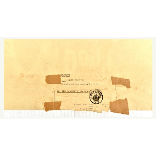 416 - War Poster Crusade Against Waste Of Bread Rationing. Original vintage food rationing and waste minim... 