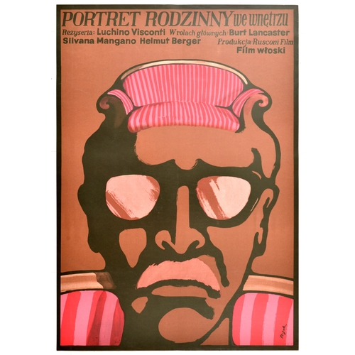 537 - Movie Poster Portret Rodzinny Gruppo di famiglia Flisak Polish Design. Original vintage movie poster... 