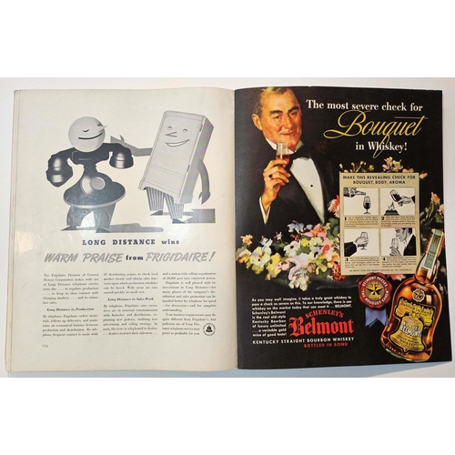 182 - Fortune Magazine Art Deco Joseph Binder Solar Power. Original vintage magazine Fortune November 1938... 