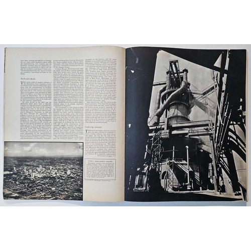 182 - Fortune Magazine Art Deco Joseph Binder Solar Power. Original vintage magazine Fortune November 1938... 
