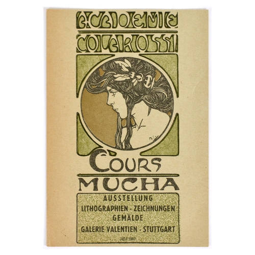 24 - Advertising Poster Mucha Gebhart Cloches De Noel Et De Paques . Original antique Art Nouveau pages a... 