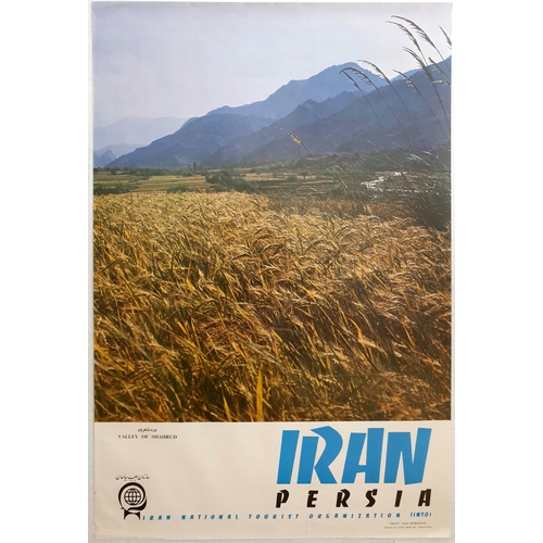 Travel Poster Set Iran Persia Shahrood Isfahan Pahlavi. Set of 3 ...