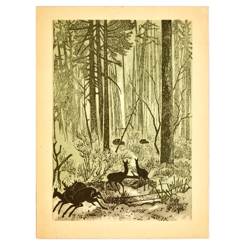 7 - Poster Art Print Set George Wright Huang Yongyu Beardsley. Set of 5 decorational engravings, posters... 