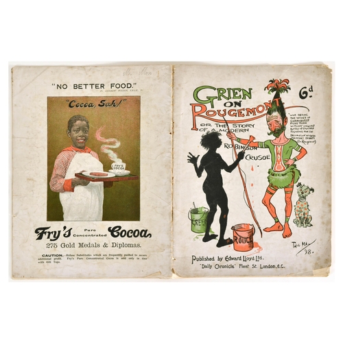 8 - Antique Book Robinson Crusoe Grien On Rougemont. Original antique book Grien On Rougemont, or The St... 