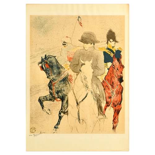 57 - Advertising Poster Toulouse-Lautrec Librairie Grund Napoleon. Original vintage Librairie Grund repro... 