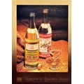 Advertising Poster Russian Vodka Moskovskaya Stolichnaya Beriozka Shops ...