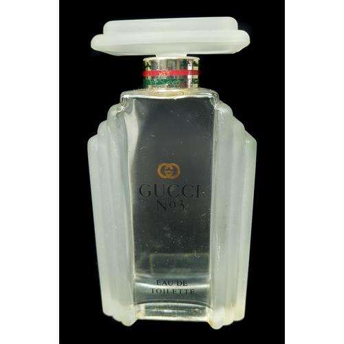 90 - Gucci - A Group of Commercial perfume bottles including, three No 3 Eau de toilette bottles of recta... 