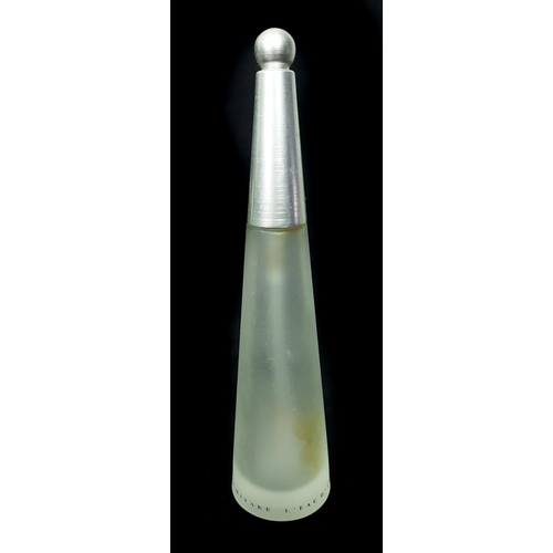 97 - A Group of Seven Commercial perfume bottles, comprising: L' Eau D' Issey - Parfums Issey Miyake, con... 