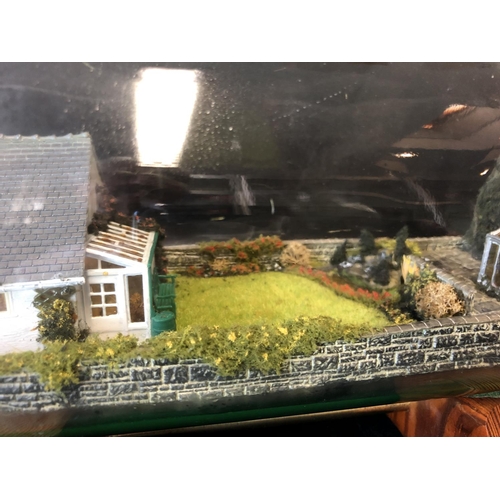 254 - A Bungalow in a Bottle -a model Scottish croft / house with a conservatory extension, spacious garde... 