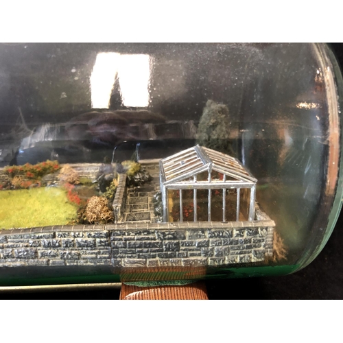 254 - A Bungalow in a Bottle -a model Scottish croft / house with a conservatory extension, spacious garde... 