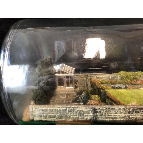 254 - A Bungalow in a Bottle -a model Scottish croft / house with a conservatory extension, spacious garde... 