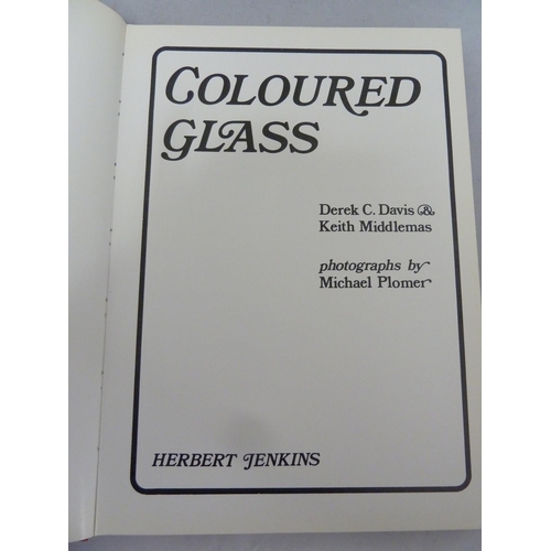 189 - Reference Book - Coloured Glass, Davis & Middlemas, published by Herbert Jenkins, 1968