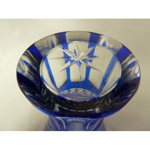 257 - Stevens & Williams - a small colourless glass posy bowl, of squat globular form, cut, engraved and  ... 