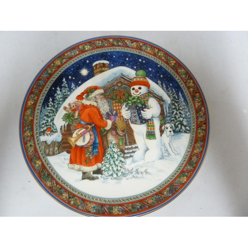 Sue Scullard for Royal Worcester porcelain- Seven Christmas Tales