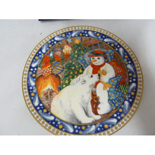 Sue Scullard for Royal Worcester porcelain- Seven Christmas Tales