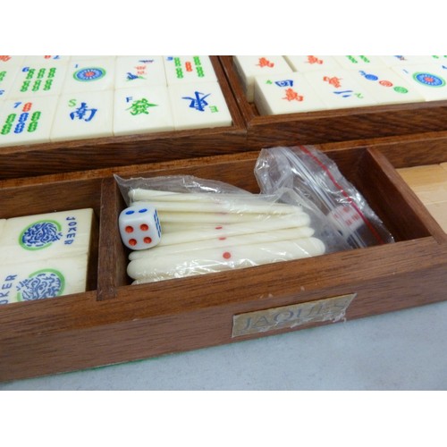 139 - A Jacques London Mah Jong set, modern, box 45cm max