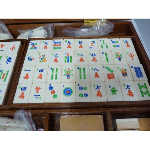 139 - A Jacques London Mah Jong set, modern, box 45cm max