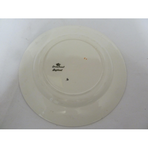 47 - Various Crown Ducal Ware plates, comprises: three dinner plates, 25,5 cm diam; one luncheon plate, 2... 