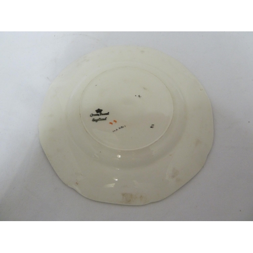 47 - Various Crown Ducal Ware plates, comprises: three dinner plates, 25,5 cm diam; one luncheon plate, 2... 