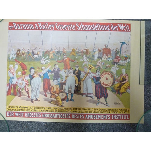 160 - Eleven vintage Barnum and Bailey and Ringling Brothers circus acts posters, (see individual images f... 