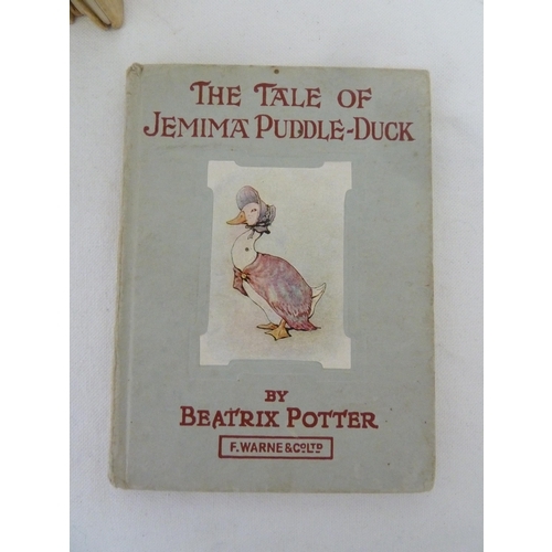 162 - Eight Beatrix Potter books; and a copy of the Water Babies (9)