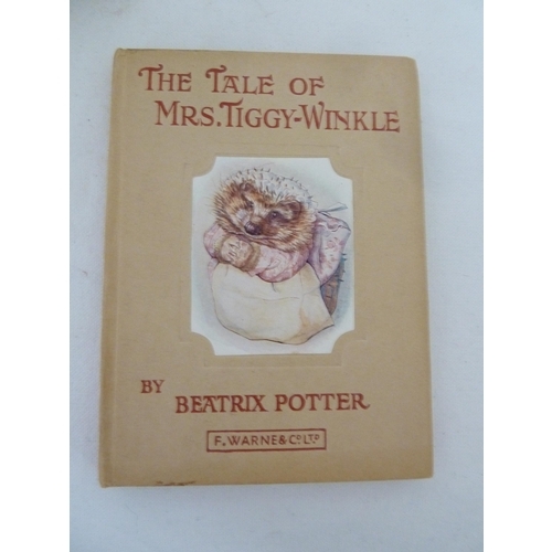 162 - Eight Beatrix Potter books; and a copy of the Water Babies (9)